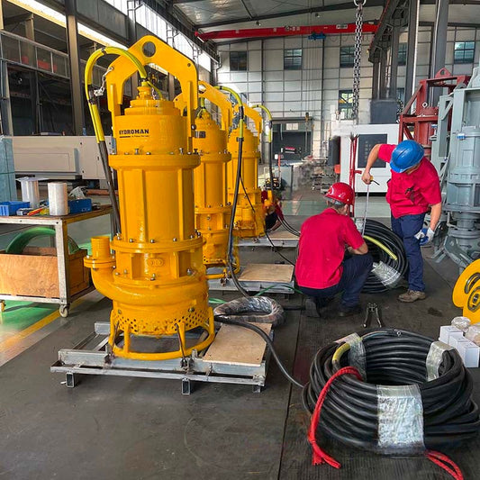 Bomba eléctrica sumergible de dragado para rehabilitación de embalses - 2