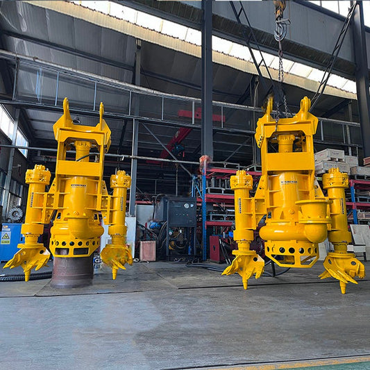 Accesorio de excavadora: bomba sumergible hidráulica de lodos con cortador - 2