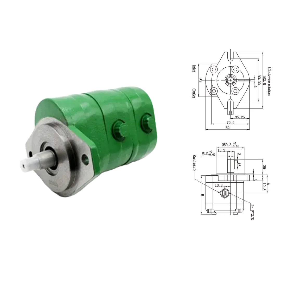 Bomba Hidráulica para John Deere