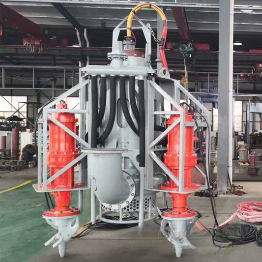 Bomba eléctrica de lodos con cortadores - 2