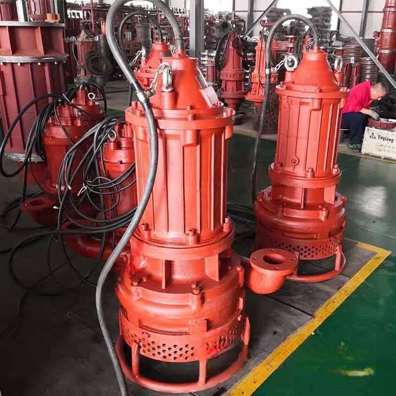 Bomba sumergible de lodos con agitador serie TSQ - 2