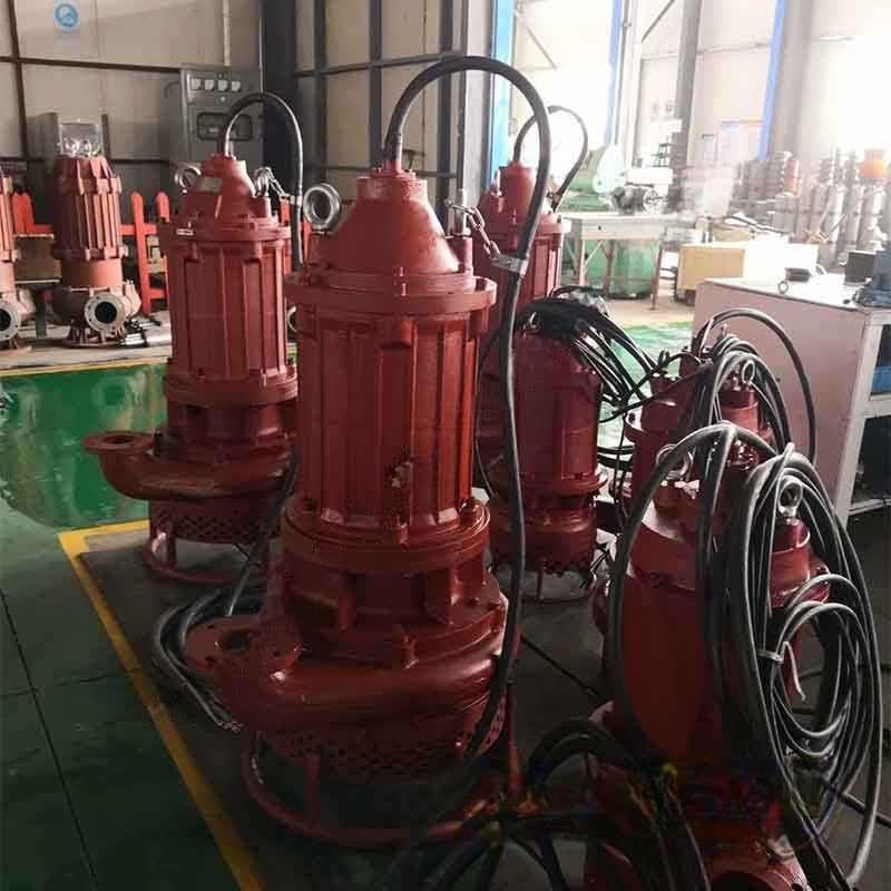 Bomba sumergible de lodos con agitador serie TSQ - 4