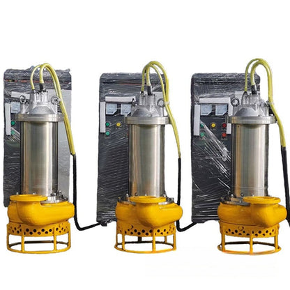 Bombas sumergibles de dragado en acero inoxidable Hydroman