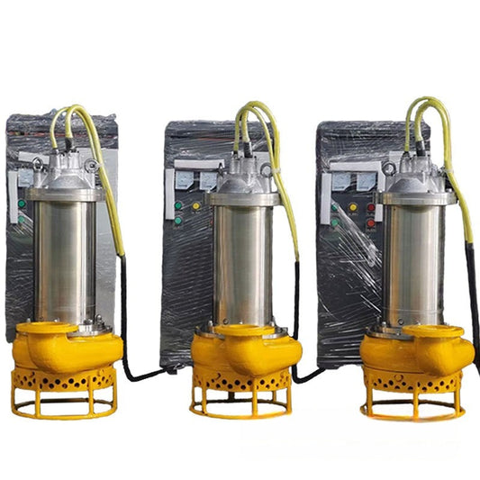 Bombas sumergibles de dragado en acero inoxidable Hydroman