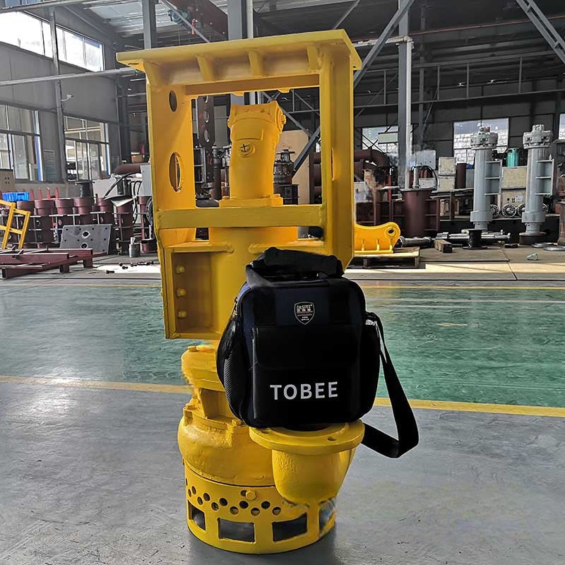 Bomba sumergible hidráulica para dragado de barro y arena con excavadora - 3