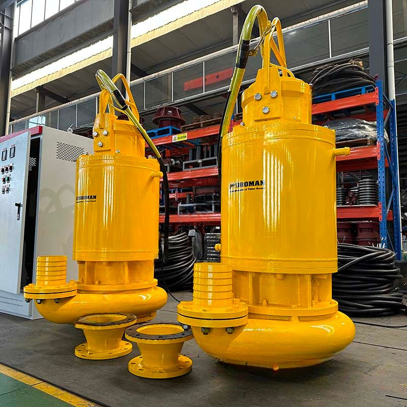 Bombas sumergibles de succión para dragado por cable sin excavadora - 3