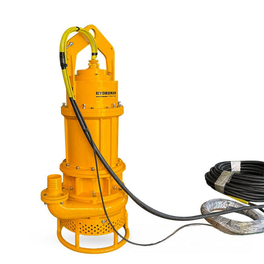 Bomba eléctrica sumergible de dragado para rehabilitación de embalses Hydroman