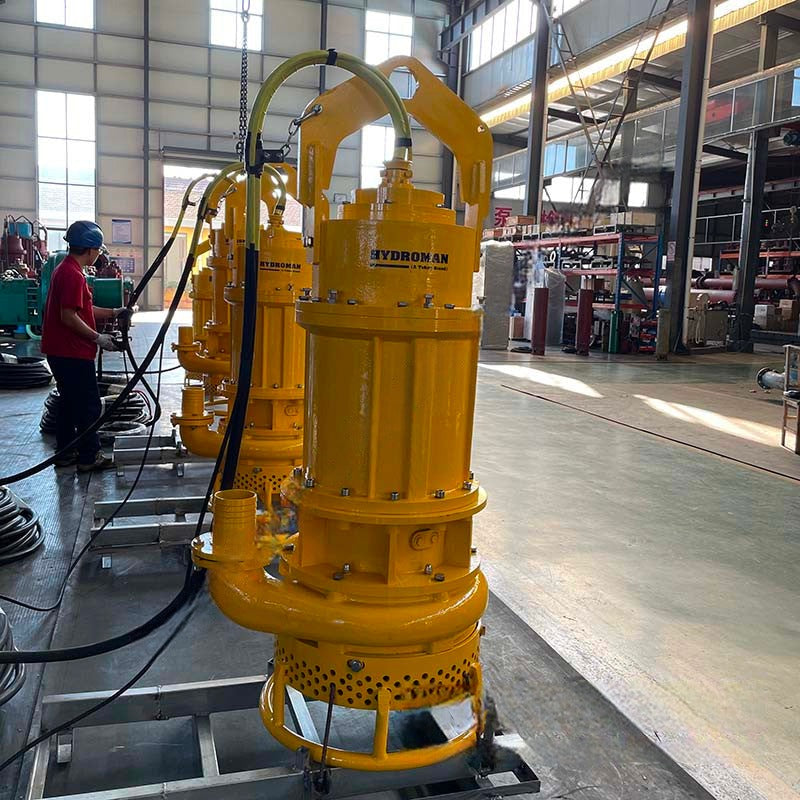 Bomba eléctrica sumergible de dragado para rehabilitación de embalses - 3