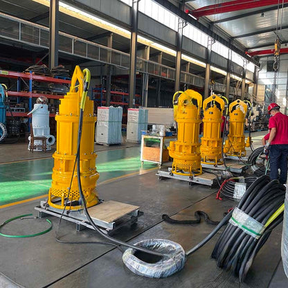 Bomba eléctrica sumergible de dragado para rehabilitación de embalses - 4
