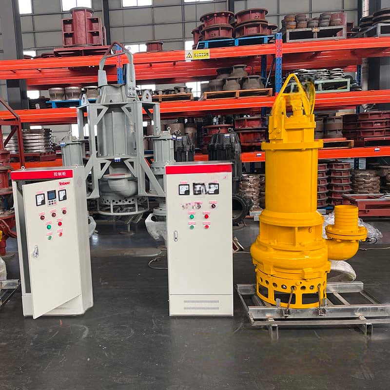 Bomba eléctrica sumergible de arena con agitador para desazolve de ríos - 3