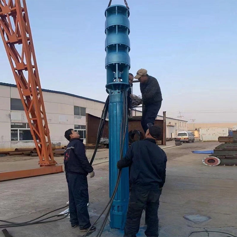 Bomba sumergible centrífuga de pozo para elevación de agua - 3