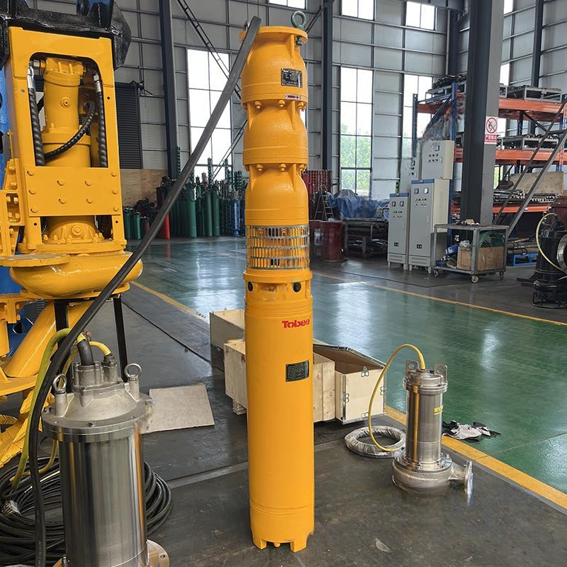 Bomba sumergible con impulsor de acero inoxidable para agua limpia - 3