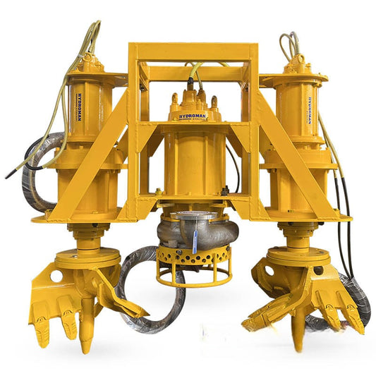 Bombas sumergibles de lodos y arena con agitadores, servicio pesado, acero inoxidable Hydroman