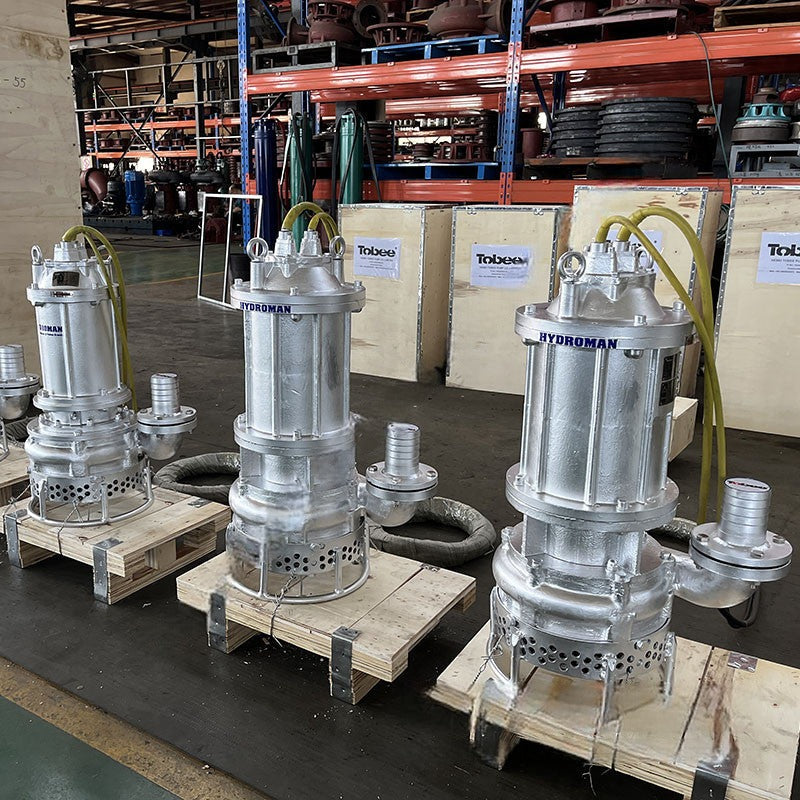Bomba eléctrica sumergible de 11 kW para retiro de fangos - 2