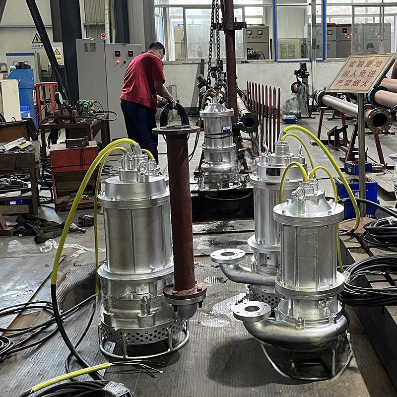 Bomba eléctrica sumergible de 11 kW para retiro de fangos - 4