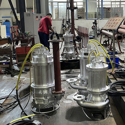 Bomba eléctrica sumergible de 11 kW para retiro de fangos - 4