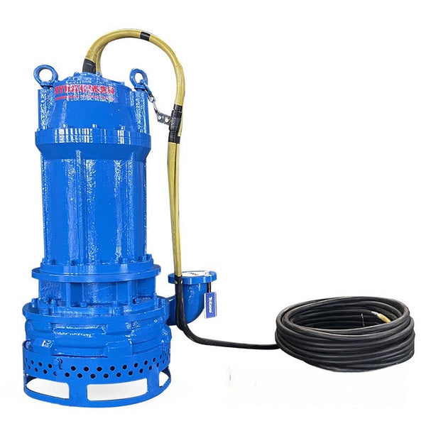Bomba sumergible de arena de 18,5 kW con agitador para drenaje de fangos Hydroman