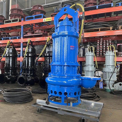 Bomba eléctrica sumergible para dragado de arcilla en minería - 2