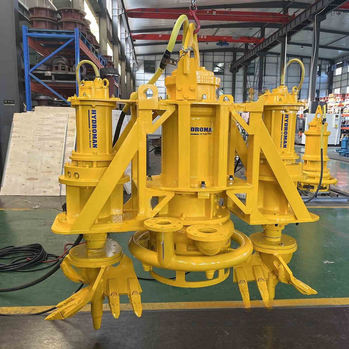 Bomba eléctrica sumergible de lodos con agitadores para arena, sedimentos y barro - 2
