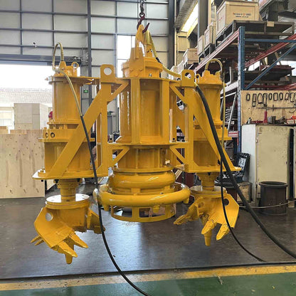 Bomba eléctrica sumergible de lodos con agitadores para arena, sedimentos y barro - 4