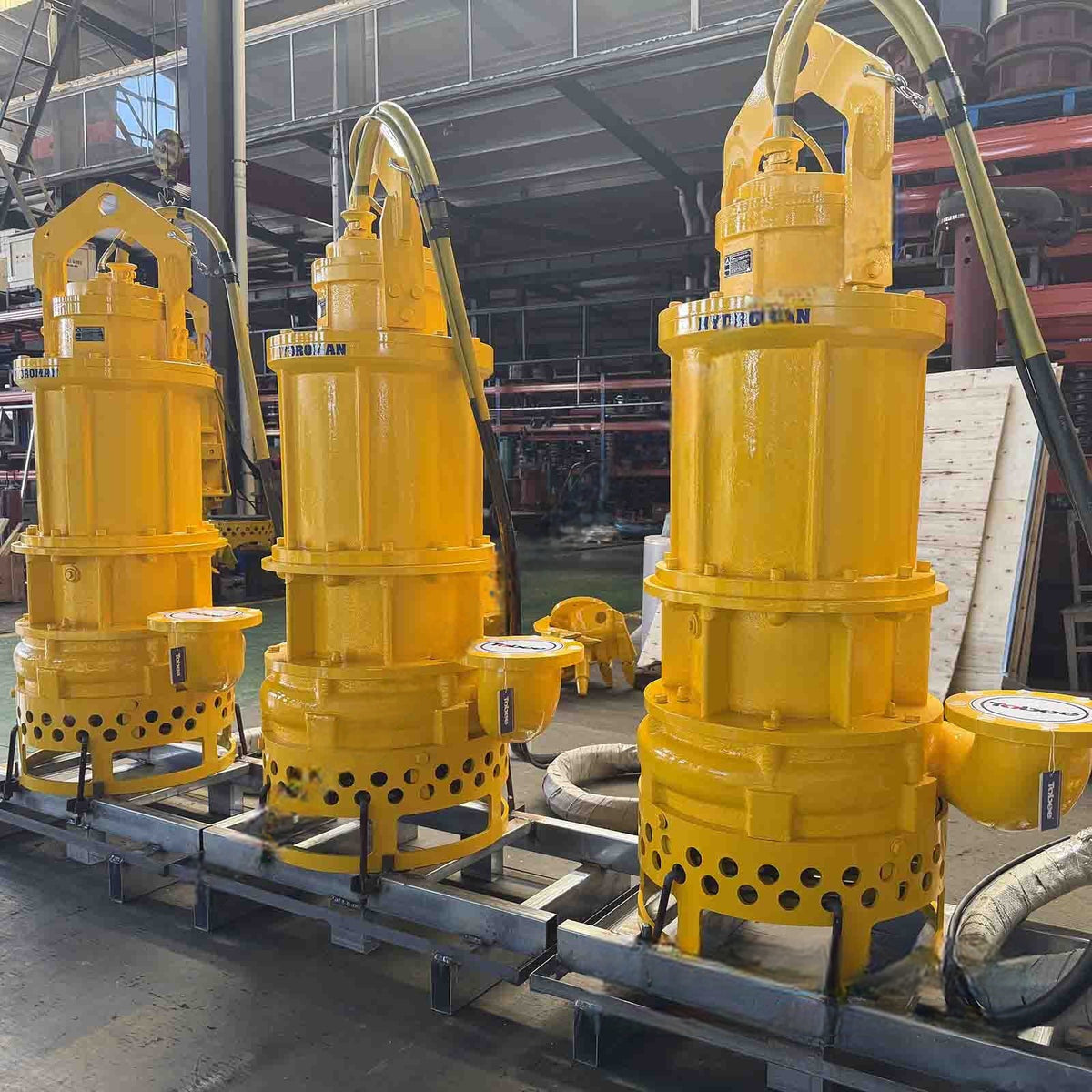 Bombas eléctricas sumergibles de lodos para dragado de arena - 2