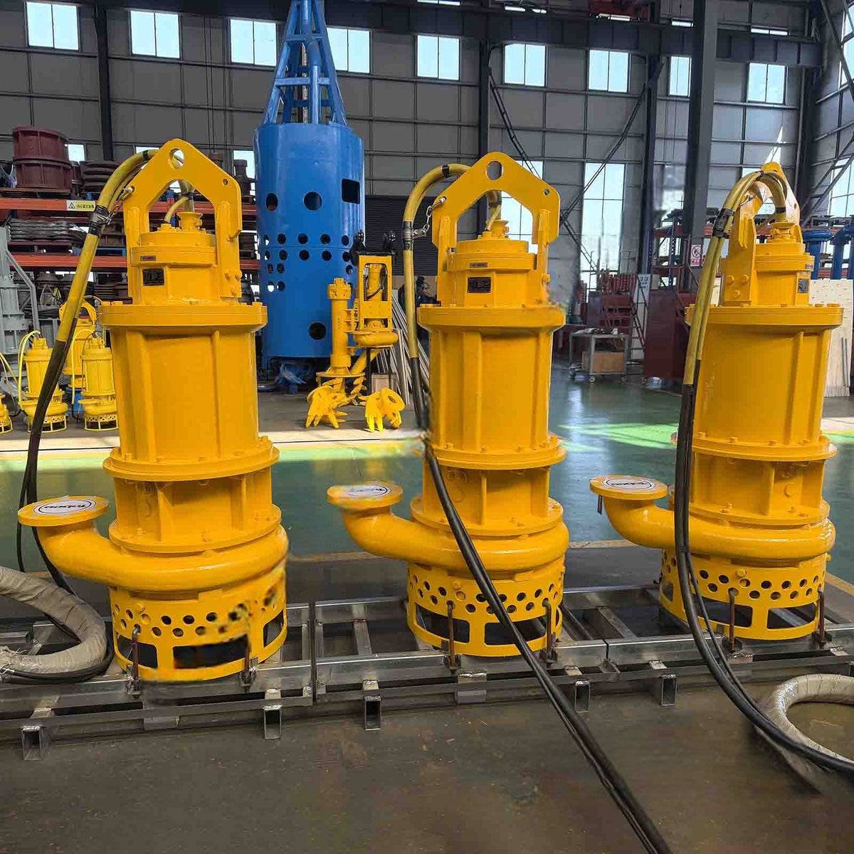 Bombas eléctricas sumergibles de lodos para dragado de arena - 4