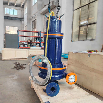 Bomba sumergible de lodos con impulsor vórtex para transferencia de carbón - 2