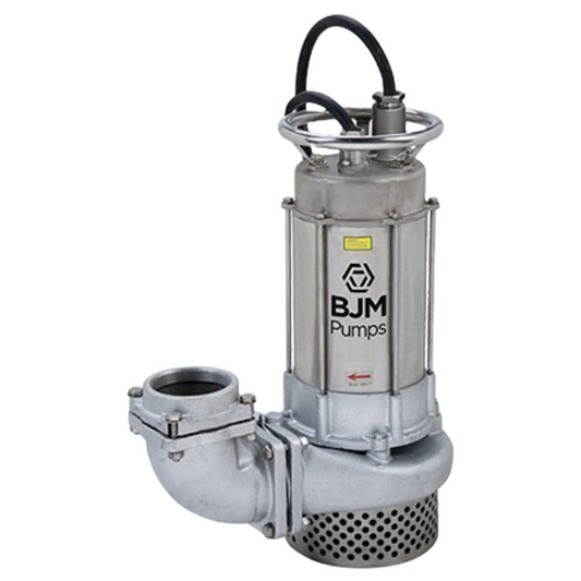 Electrobomba Sumergible- Serie JXF -Trifásica - 93°C- Anticorrosiva -Acero inoxidable 316 fundido- 6"- 30HP -706GPM - BJM Pumps - XECAR