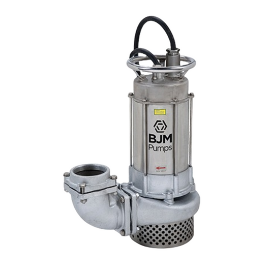 Electrobomba Sumergible - Serie JXH - Trifásica - 4"- 10HP - Acero Inoxidable - Antiabrasiva - 409GPM - BJM Pumps - XECAR