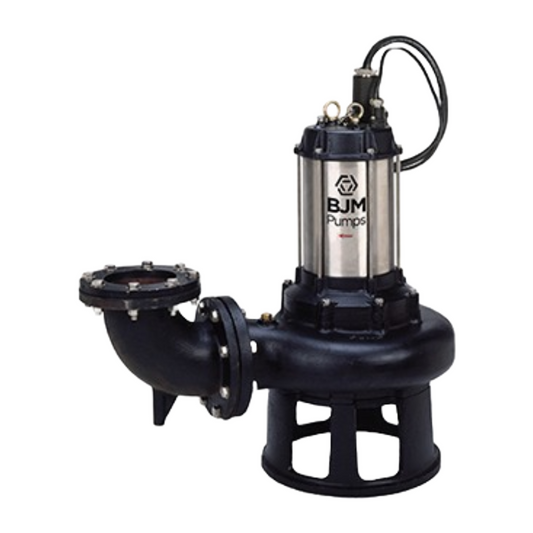 Electrobomba Sumergible - Serie SK -Trifásica - antiobstrucciones - 6"- 20HP - 911GPM  - BJM Pumps - XECAR