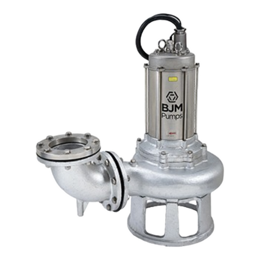 Electrobomba Sumergible - Serie SKX -Trifásica - antiobstrucciones - 6"- 20HP - 911GPM  - BJM Pumps - XECAR