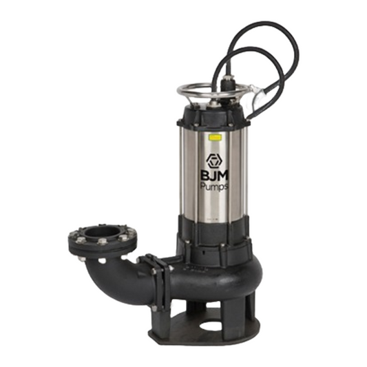 Electrobomba Sumergible - Serie SVF - Monofásica/Trifásica - 4"- 10HP - Antiobstrucciones - 93°C - 726GPM  - BJM Pumps - XECAR