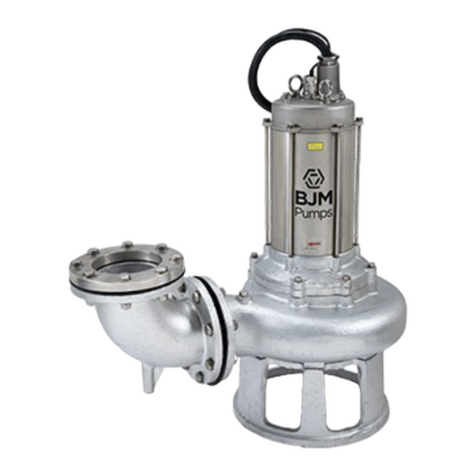 Electrobomba Sumergible - Serie SXF -Trifásica - 4"- 10HP - Hasta 93°C - 590GPM - BJM Pumps - XECAR
