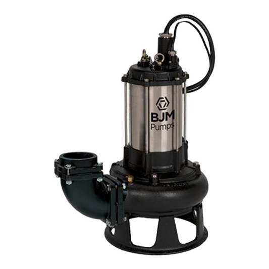 Electrobomba Sumergible -Trifásica- 93° - 4"- 10HP - 590GPM - Serie SF - BJM Pumps - XECAR