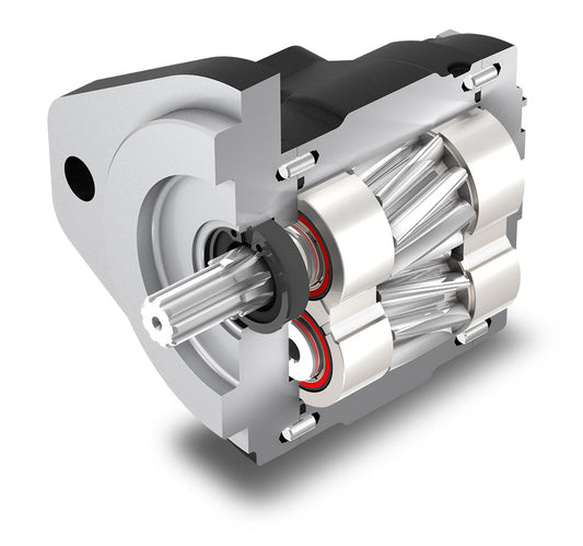 Bomba Hidráulica de engranajes helicoidales XHP - [XHP] - Casappa - XE POWER