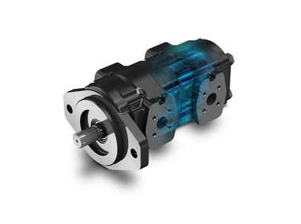 Bombas y motores hidráulicos de engranajes con cuerpo de hierro Fundido POLARIS [PH] - Casappa - XE POWER