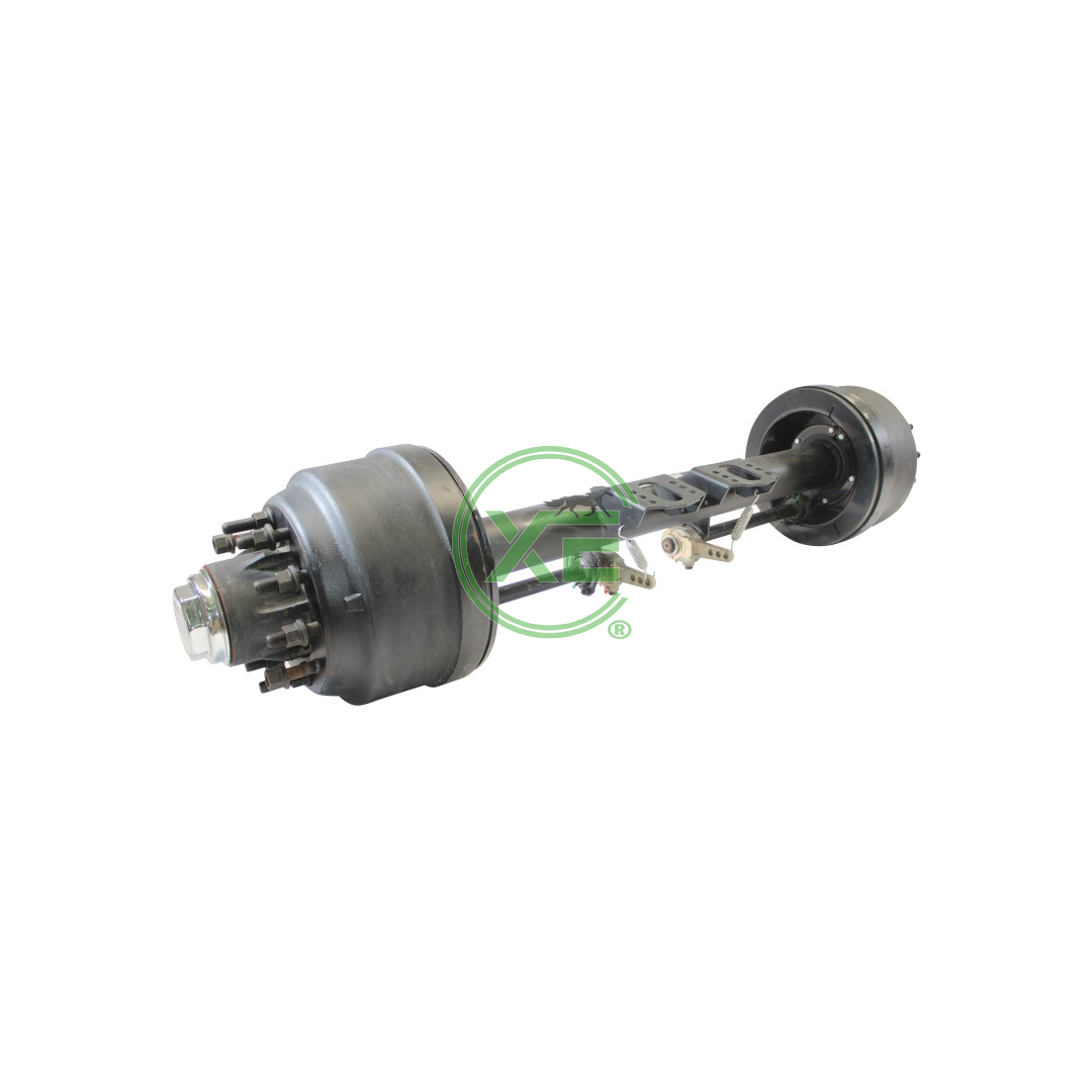 Eje TROCHA  ANCHA - REDONDO Completo - Diam. 5" - XECAR